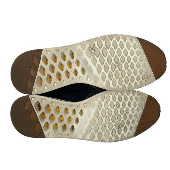 Cole Haan GrandPro Running Sneaker Shoes Men's 11 Navy Peony Lace Up C27763 Knit - Picture 5 of 7